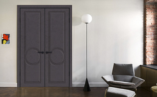 Эмалированная межкомнатная дверь Neo Green Fashion Simple 59 белый